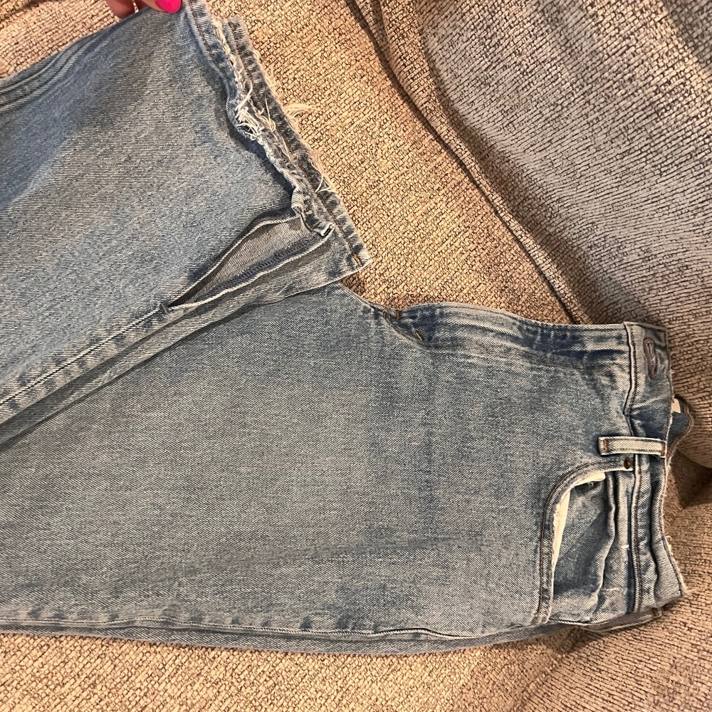 Abercrombie 90s high rise jean